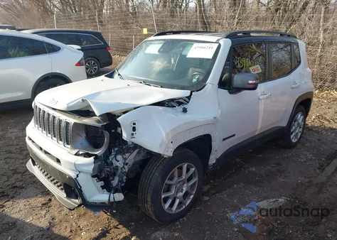 2021 Jeep Renegade Limited 4X4 z USA, uszkodzony, nr VIN ZACNJDD19MPM50692